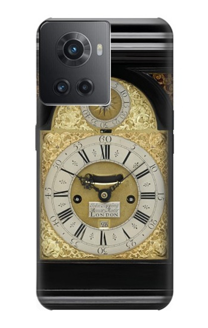 W3144 Support Antique Horloge Etui Coque Housse et Flip Housse Cuir pour OnePlus 10R