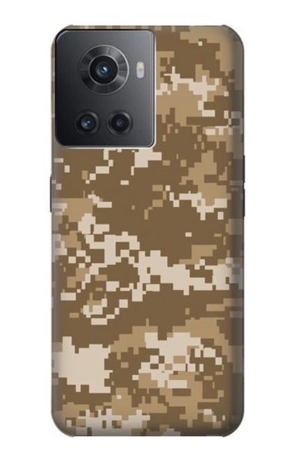 W3294 Armée Tan Coyote Camo Désert Camouflage Etui Coque Housse et Flip Housse Cuir pour OnePlus 10R