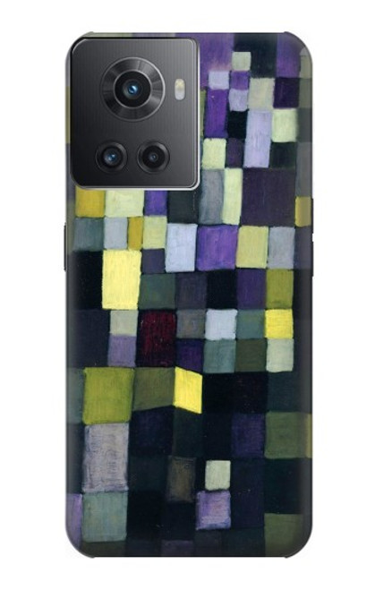 W3340 Architecture Paul Klee Etui Coque Housse et Flip Housse Cuir pour OnePlus 10R