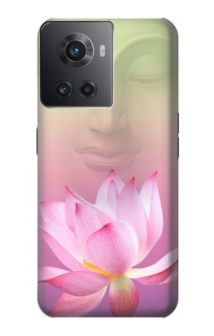 W3511 Fleur de lotus Bouddhisme Etui Coque Housse et Flip Housse Cuir pour OnePlus 10R