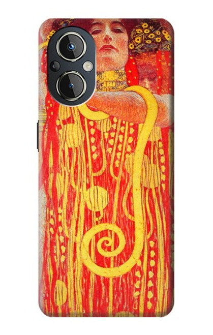 W3352 Gustav Klimt Médecine Etui Coque Housse et Flip Housse Cuir pour OnePlus Nord N20 5G