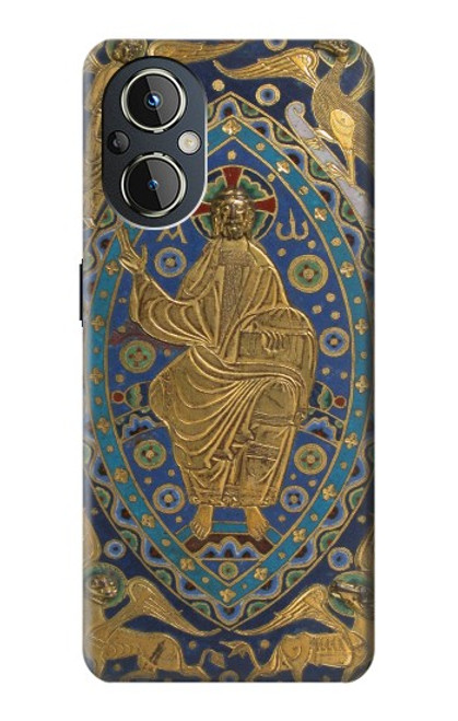 W3620 Livre Couverture Majesty Christ Etui Coque Housse et Flip Housse Cuir pour OnePlus Nord N20 5G