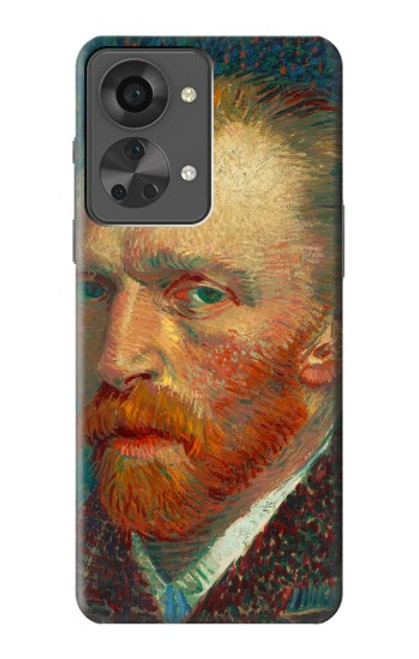 W3335 Vincent Van Gogh Autoportrait Etui Coque Housse et Flip Housse Cuir pour OnePlus Nord 2T