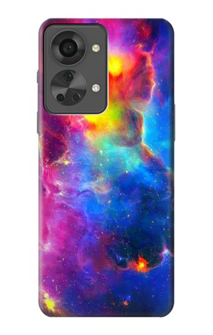 W3371 Ciel de nébuleuse Etui Coque Housse et Flip Housse Cuir pour OnePlus Nord 2T