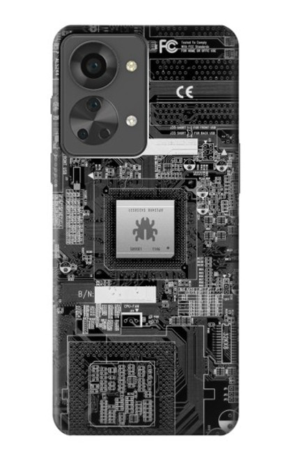 W3434 Punaise Circuit Board graphique Etui Coque Housse et Flip Housse Cuir pour OnePlus Nord 2T