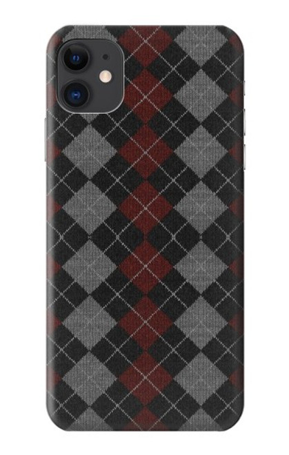 W3907 Texture de chandail Etui Coque Housse et Flip Housse Cuir pour iPhone 11