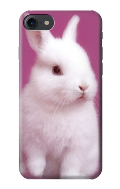 W3870 Mignon bébé lapin Etui Coque Housse et Flip Housse Cuir pour iPhone 7, iPhone 8, iPhone SE (2020) (2022)