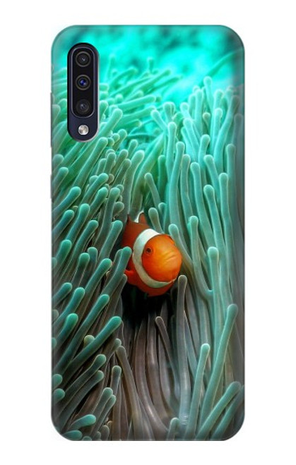 W3893 Poisson-clown Ocellaris Etui Coque Housse et Flip Housse Cuir pour Samsung Galaxy A50