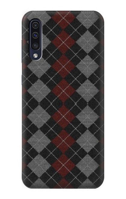 W3907 Texture de chandail Etui Coque Housse et Flip Housse Cuir pour Samsung Galaxy A70