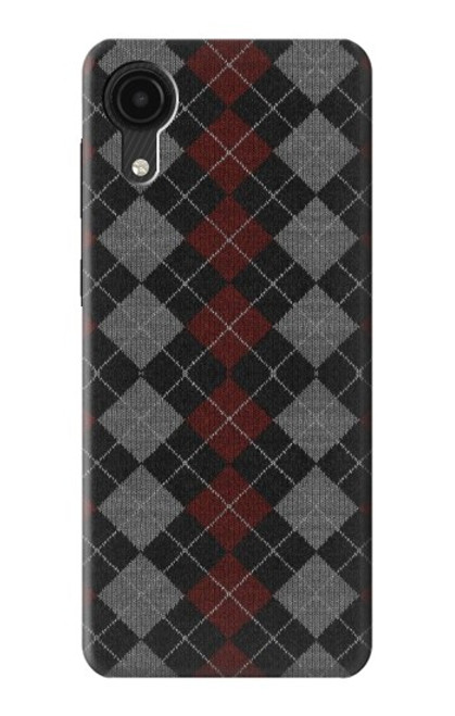 W3907 Texture de chandail Etui Coque Housse et Flip Housse Cuir pour Samsung Galaxy A03 Core