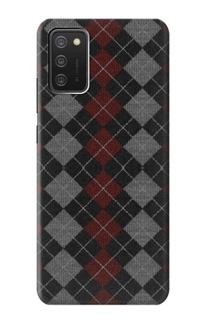 W3907 Texture de chandail Etui Coque Housse et Flip Housse Cuir pour Samsung Galaxy A03S