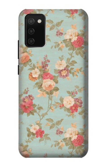 W3910 Rosier millésimé Etui Coque Housse et Flip Housse Cuir pour Samsung Galaxy A02s, Galaxy M02s  (NOT FIT with Galaxy A02s Verizon SM-A025V)