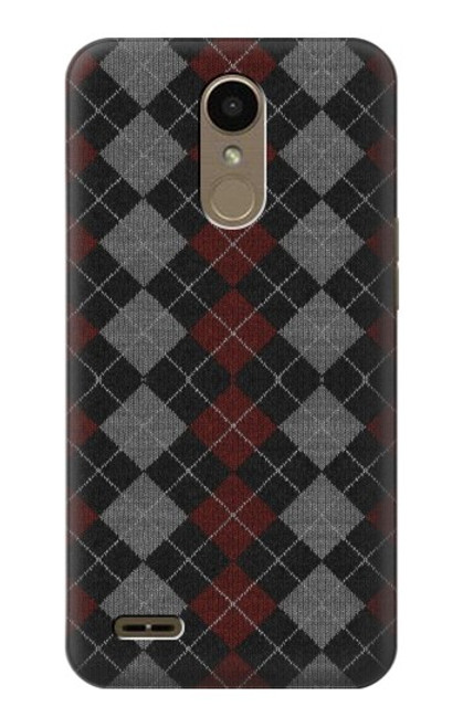 W3907 Texture de chandail Etui Coque Housse et Flip Housse Cuir pour LG K10 (2018), LG K30