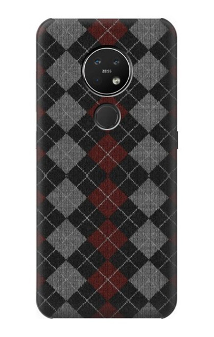 W3907 Texture de chandail Etui Coque Housse et Flip Housse Cuir pour Nokia 7.2