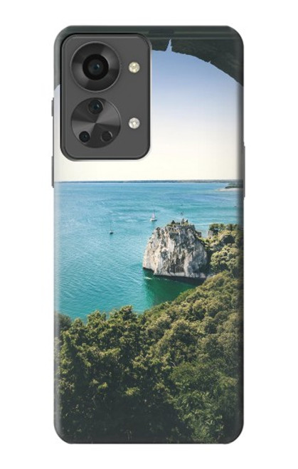 W3865 Europe Plage Duino Italie Etui Coque Housse et Flip Housse Cuir pour OnePlus Nord 2T