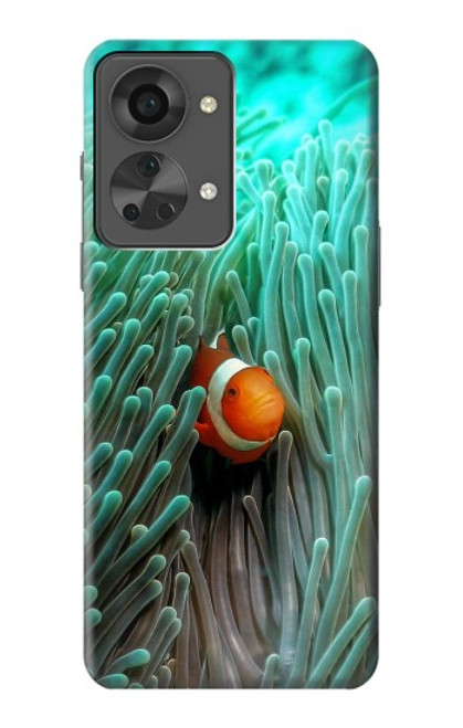 W3893 Poisson-clown Ocellaris Etui Coque Housse et Flip Housse Cuir pour OnePlus Nord 2T