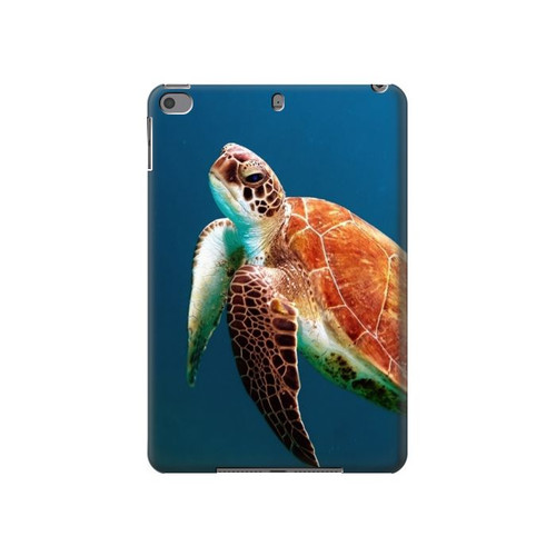 W3899 Tortue de mer Tablet Etui Coque Housse pour iPad mini 4, iPad mini 5, iPad mini 5 (2019)