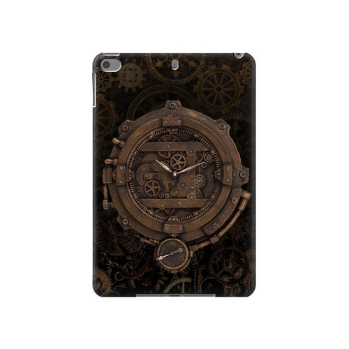 W3902 Horloge Steampunk Tablet Etui Coque Housse pour iPad mini 4, iPad mini 5, iPad mini 5 (2019)