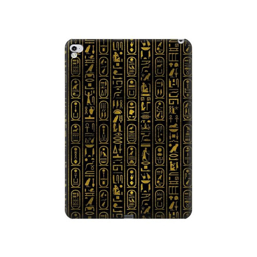 W3869 Hiéroglyphe égyptien antique Tablet Etui Coque Housse pour iPad Pro 12.9 (2015,2017)