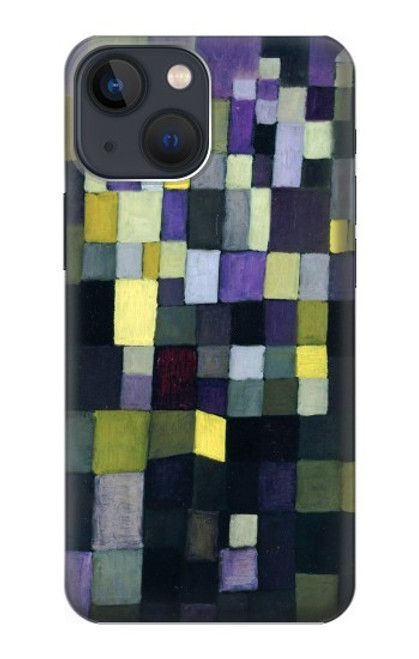 W3340 Architecture Paul Klee Etui Coque Housse et Flip Housse Cuir pour iPhone 14 Plus