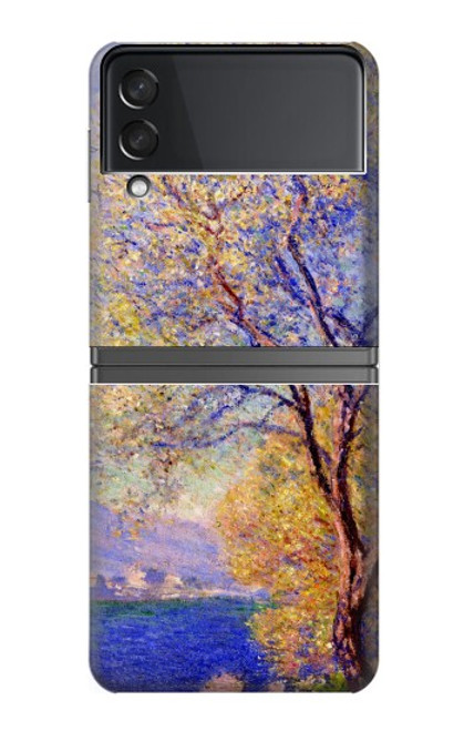 W3339 Claude Monet Antibes vue des jardins Salis Etui Coque Housse et Flip Housse pour Samsung Galaxy Z Flip 4