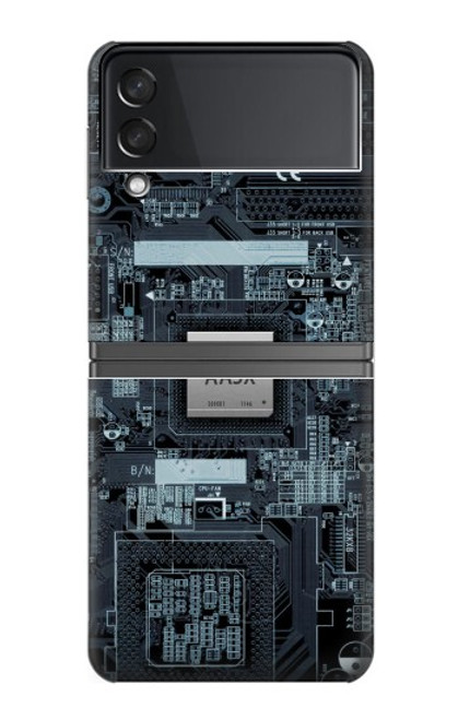 W3880 Impression électronique Etui Coque Housse et Flip Housse pour Samsung Galaxy Z Flip 4