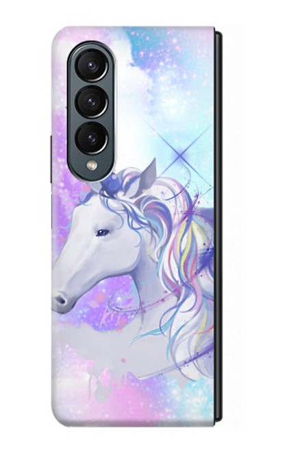 W3375 Licorne Etui Coque Housse et Flip Housse pour Samsung Galaxy Z Fold 4