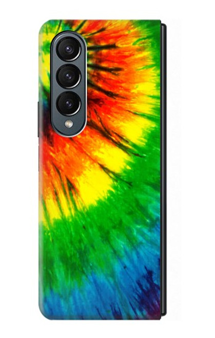 W3422 tie Dye Etui Coque Housse et Flip Housse pour Samsung Galaxy Z Fold 4