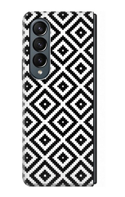 W3424 Ruta Motif Etui Coque Housse et Flip Housse pour Samsung Galaxy Z Fold 4