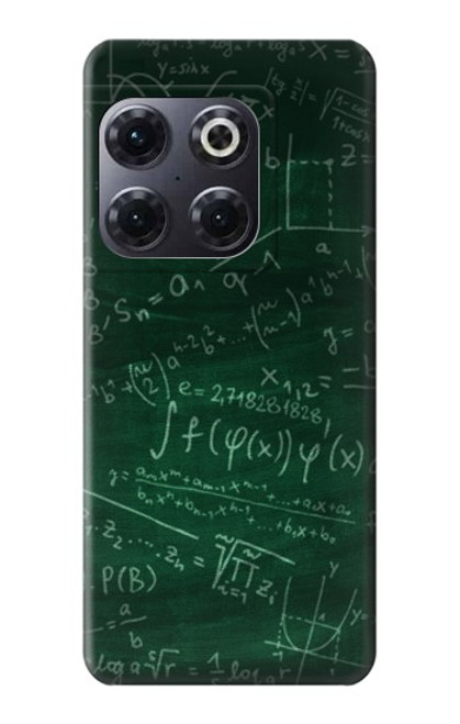 W3190 Formule Math Vertboard Etui Coque Housse et Flip Housse Cuir pour OnePlus 10T