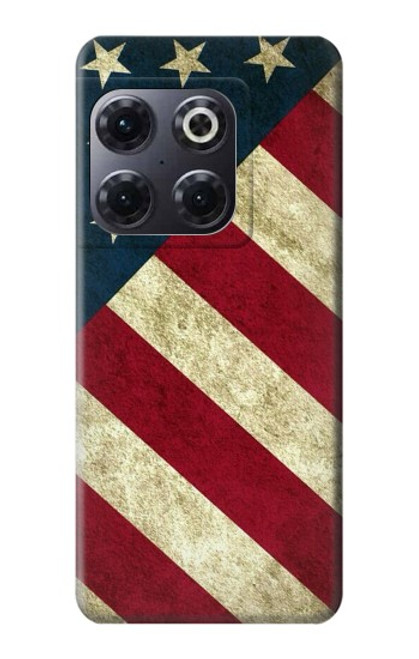 W3295 Drapeau national des États-Unis Etui Coque Housse et Flip Housse Cuir pour OnePlus 10T