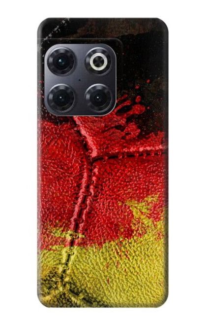 W3303 Allemagne Drapeau graphique Football Millésime Etui Coque Housse et Flip Housse Cuir pour OnePlus 10T