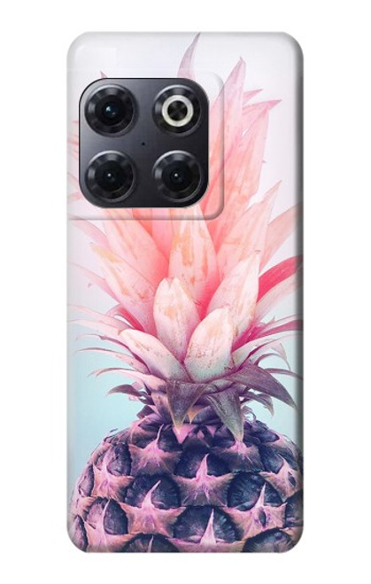 W3711 Ananas rose Etui Coque Housse et Flip Housse Cuir pour OnePlus 10T