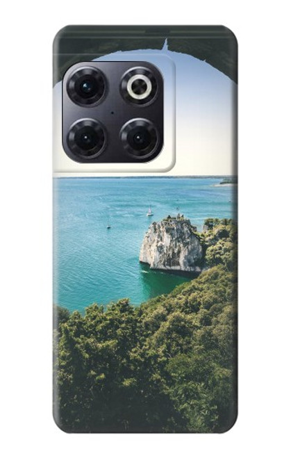 W3865 Europe Plage Duino Italie Etui Coque Housse et Flip Housse Cuir pour OnePlus 10T