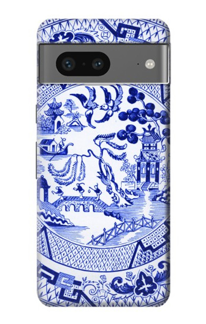 W2768 Motif Willow Graphique Etui Coque Housse et Flip Housse Cuir pour Google Pixel 7