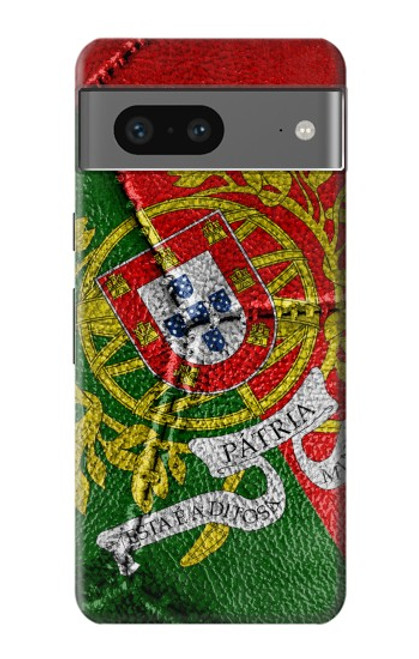 W3300 Portugal Drapeau graphique Football Millésime Etui Coque Housse et Flip Housse Cuir pour Google Pixel 7