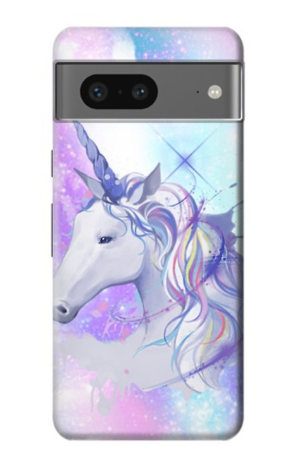 W3375 Licorne Etui Coque Housse et Flip Housse Cuir pour Google Pixel 7