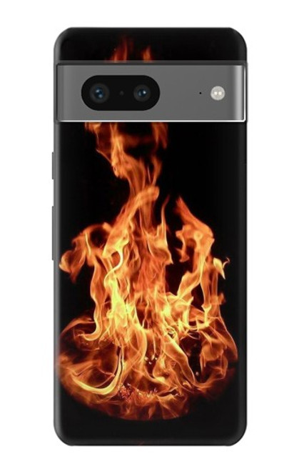 W3379 Cadre d'incendie Etui Coque Housse et Flip Housse Cuir pour Google Pixel 7