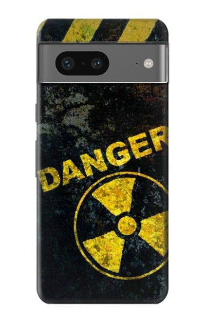W3891 Risque nucléaire Danger Etui Coque Housse et Flip Housse Cuir pour Google Pixel 7