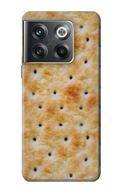 W2987 Crème Biscuits Cracker Etui Coque Housse et Flip Housse Cuir pour OnePlus Ace Pro