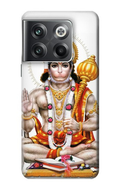 W3186 Hanuman Chalisa Hindi Hindu Etui Coque Housse et Flip Housse Cuir pour OnePlus Ace Pro