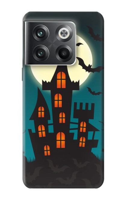 W3268 Château Halloween Festival Etui Coque Housse et Flip Housse Cuir pour OnePlus Ace Pro