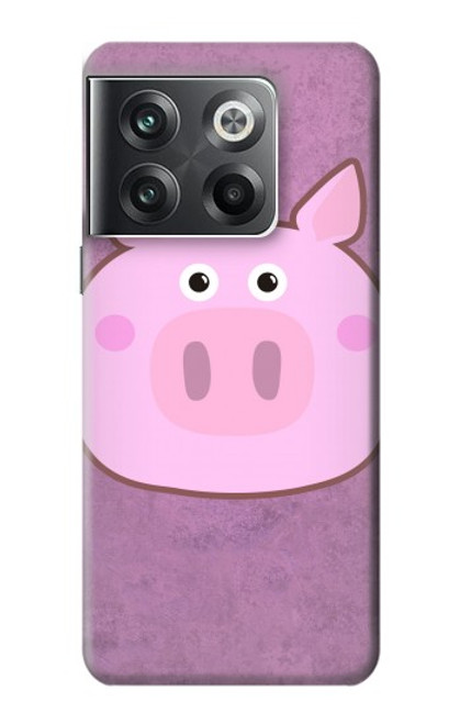 W3269 Porc Dessin animé Etui Coque Housse et Flip Housse Cuir pour OnePlus Ace Pro