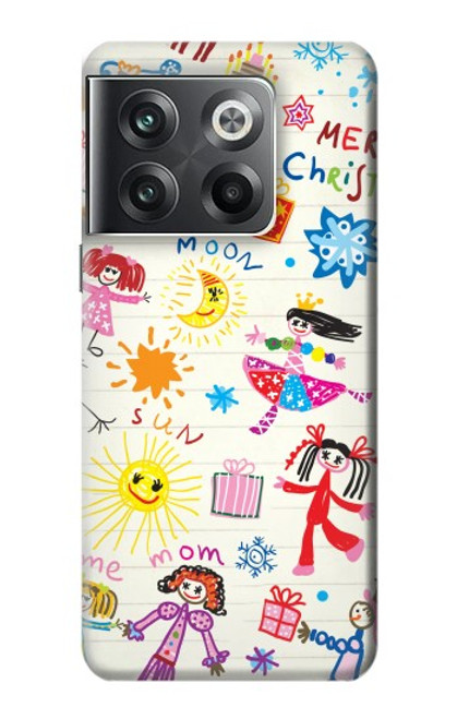 W3280 Dessin enfants Etui Coque Housse et Flip Housse Cuir pour OnePlus Ace Pro