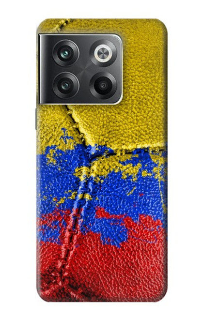 W3306 Colombie Drapeau de football graphique Millésime Etui Coque Housse et Flip Housse Cuir pour OnePlus Ace Pro