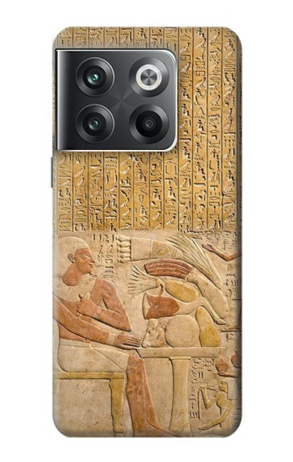 W3398 Egypte Stela Montouhotep Etui Coque Housse et Flip Housse Cuir pour OnePlus Ace Pro