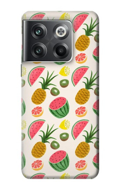 W3883 Motif de fruits Etui Coque Housse et Flip Housse Cuir pour OnePlus Ace Pro