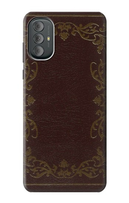 W3553 Couverture Livre millésimé Etui Coque Housse et Flip Housse Cuir pour Motorola Moto G Power 2022, G Play 2023