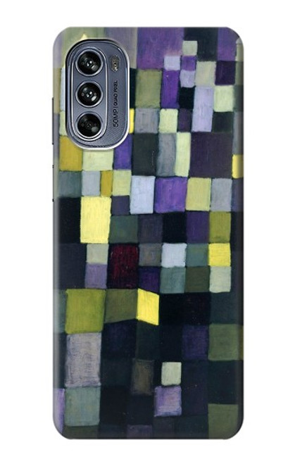 W3340 Architecture Paul Klee Etui Coque Housse et Flip Housse Cuir pour Motorola Moto G62 5G