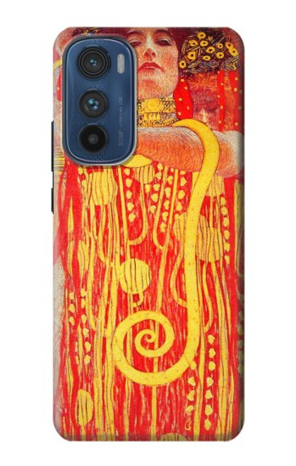 W3352 Gustav Klimt Médecine Etui Coque Housse et Flip Housse Cuir pour Motorola Edge 30